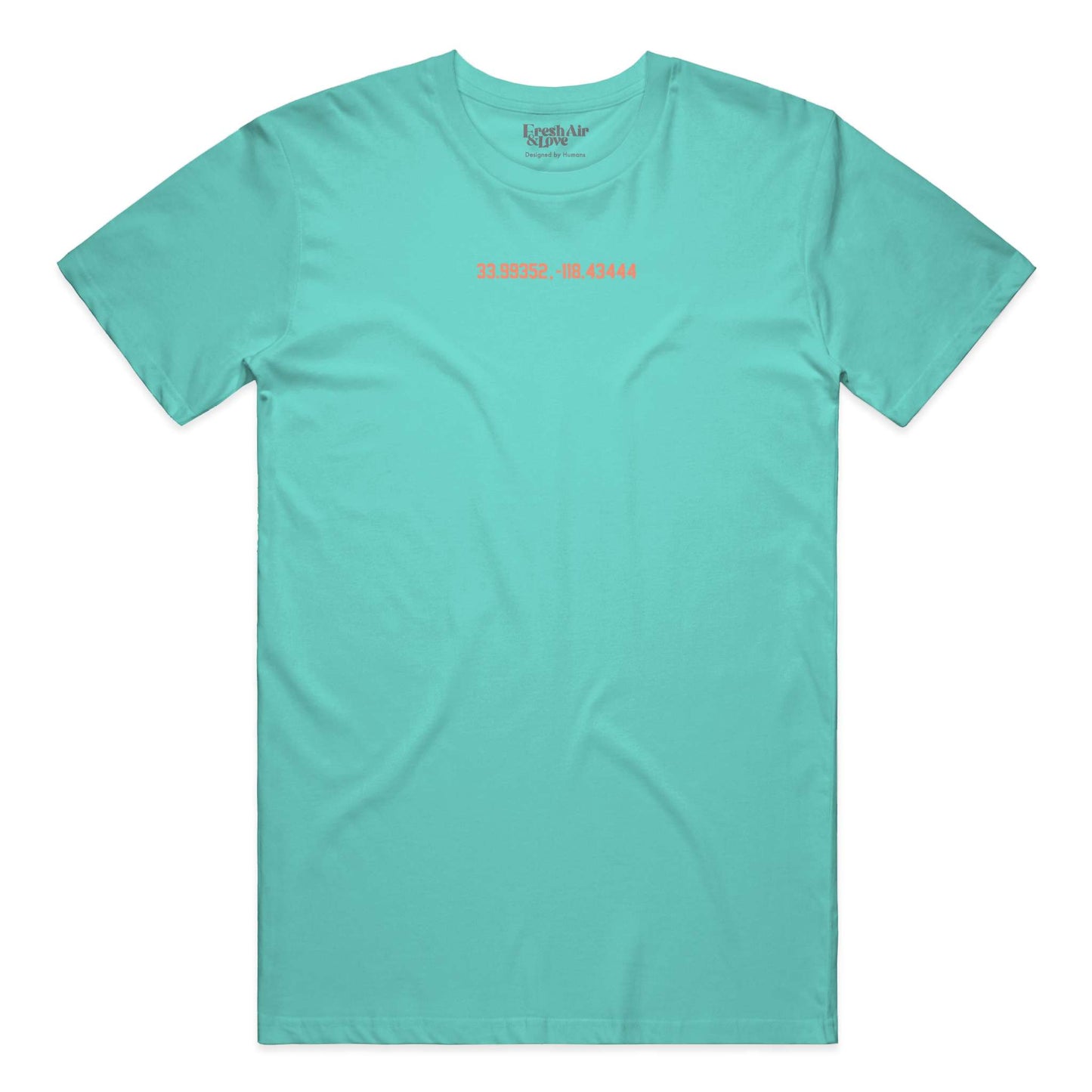 Wade Park Crew Tee - Teal