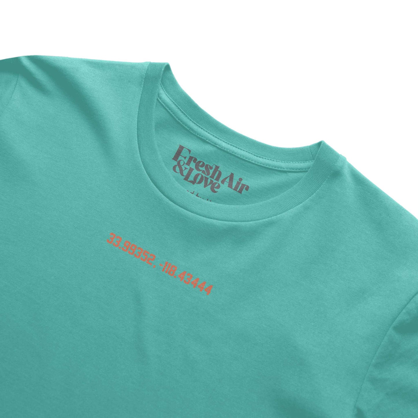 Wade Park Crew Tee - Teal