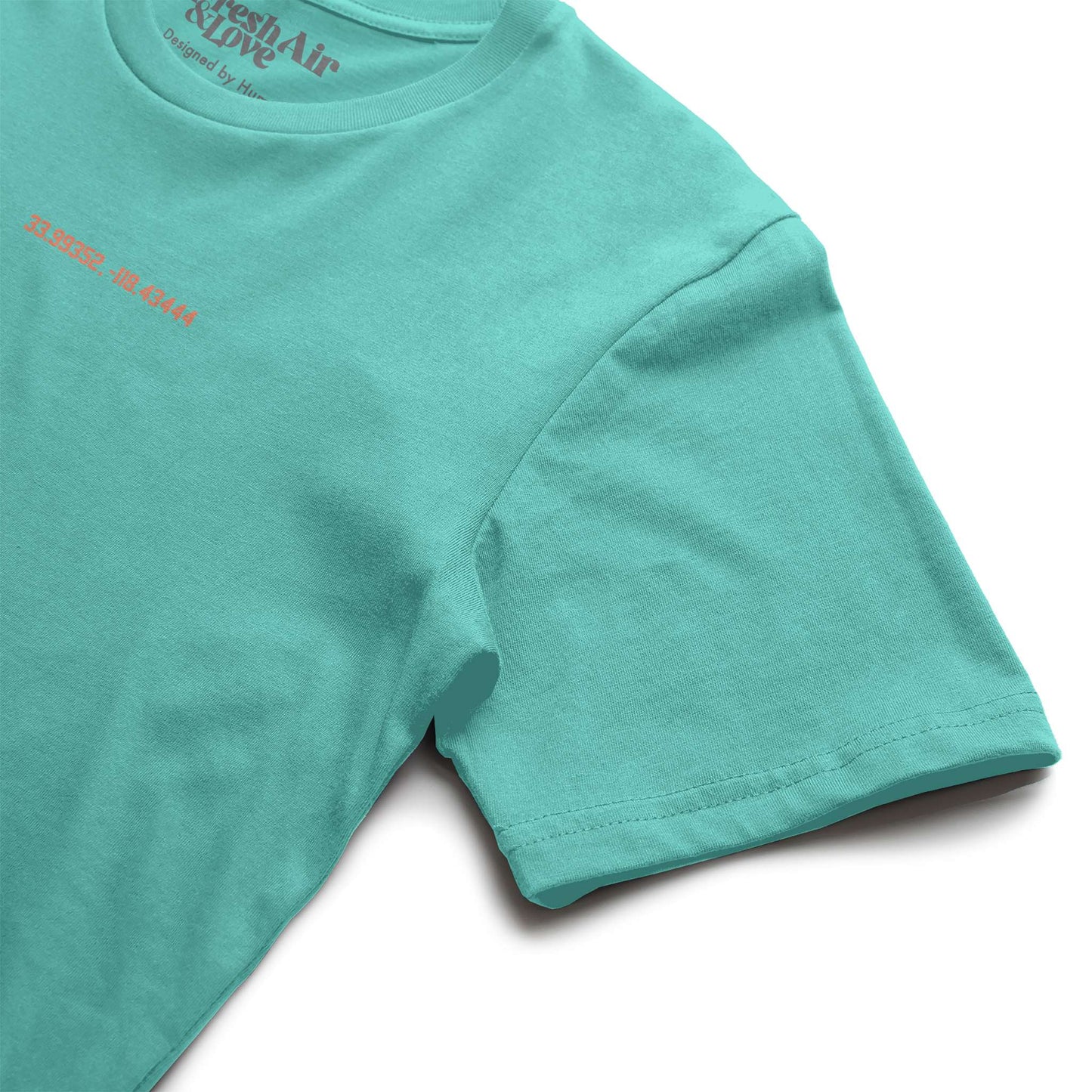 Wade Park Crew Tee - Teal