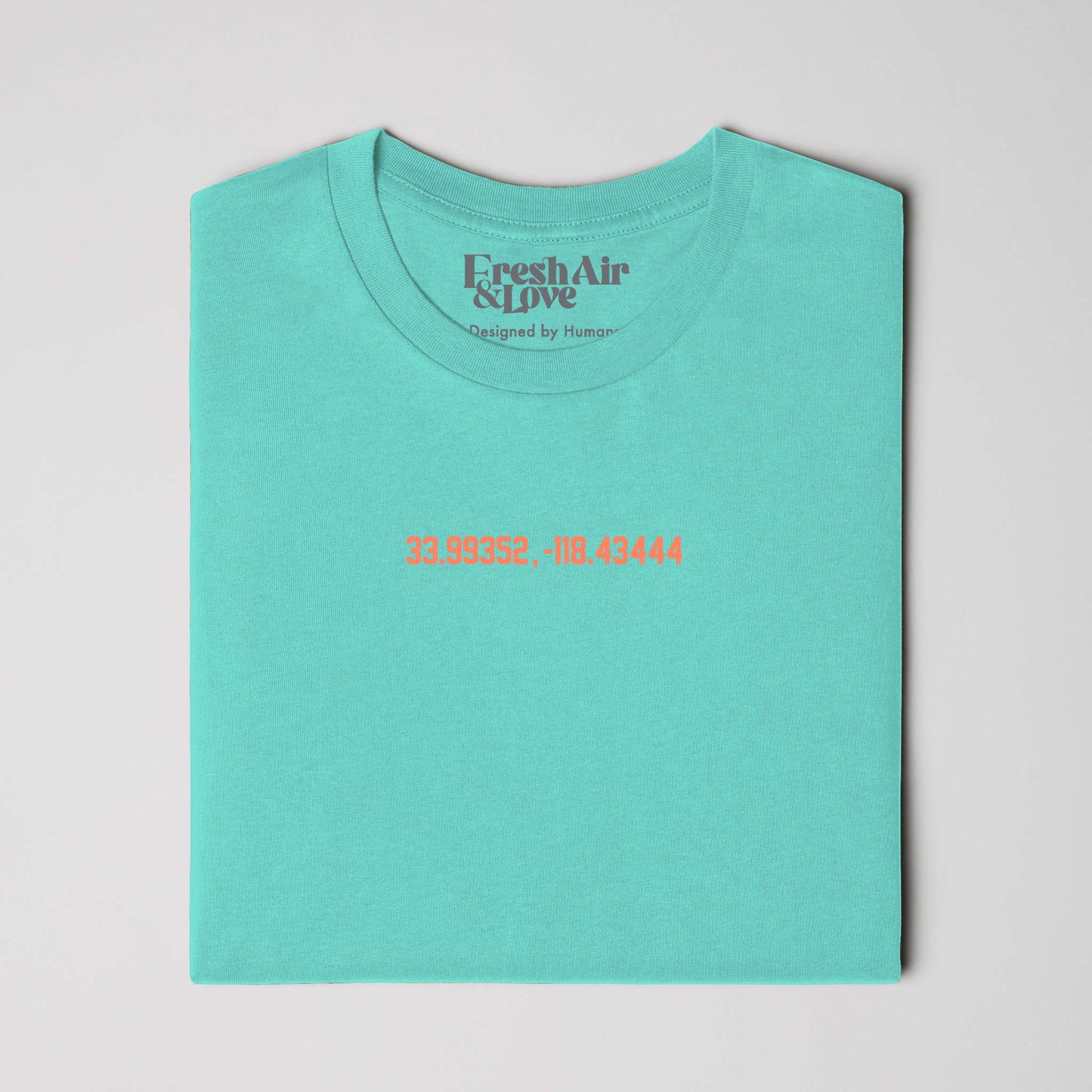Wade Park Crew Tee - Teal