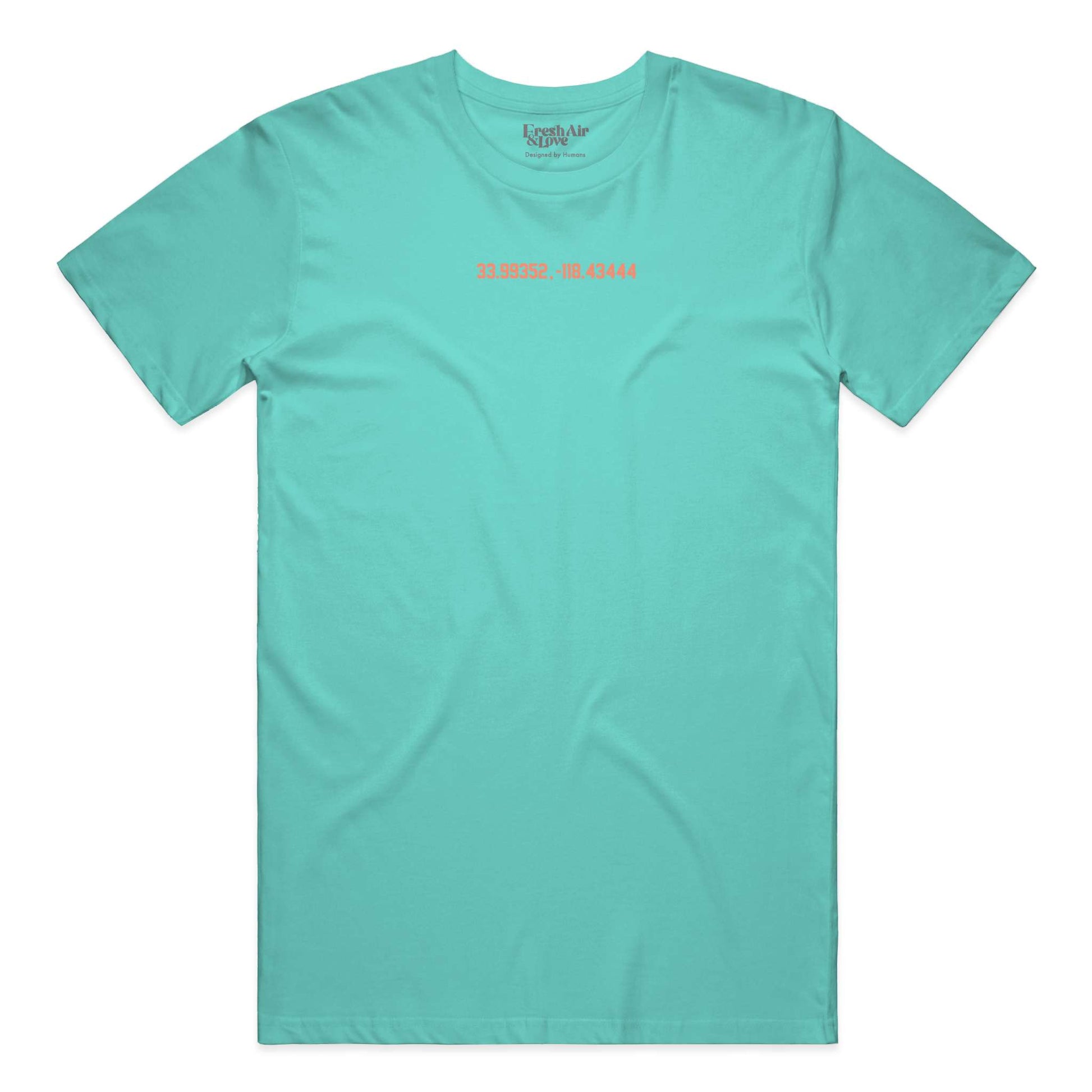 Wade Park Crew Tee - Teal