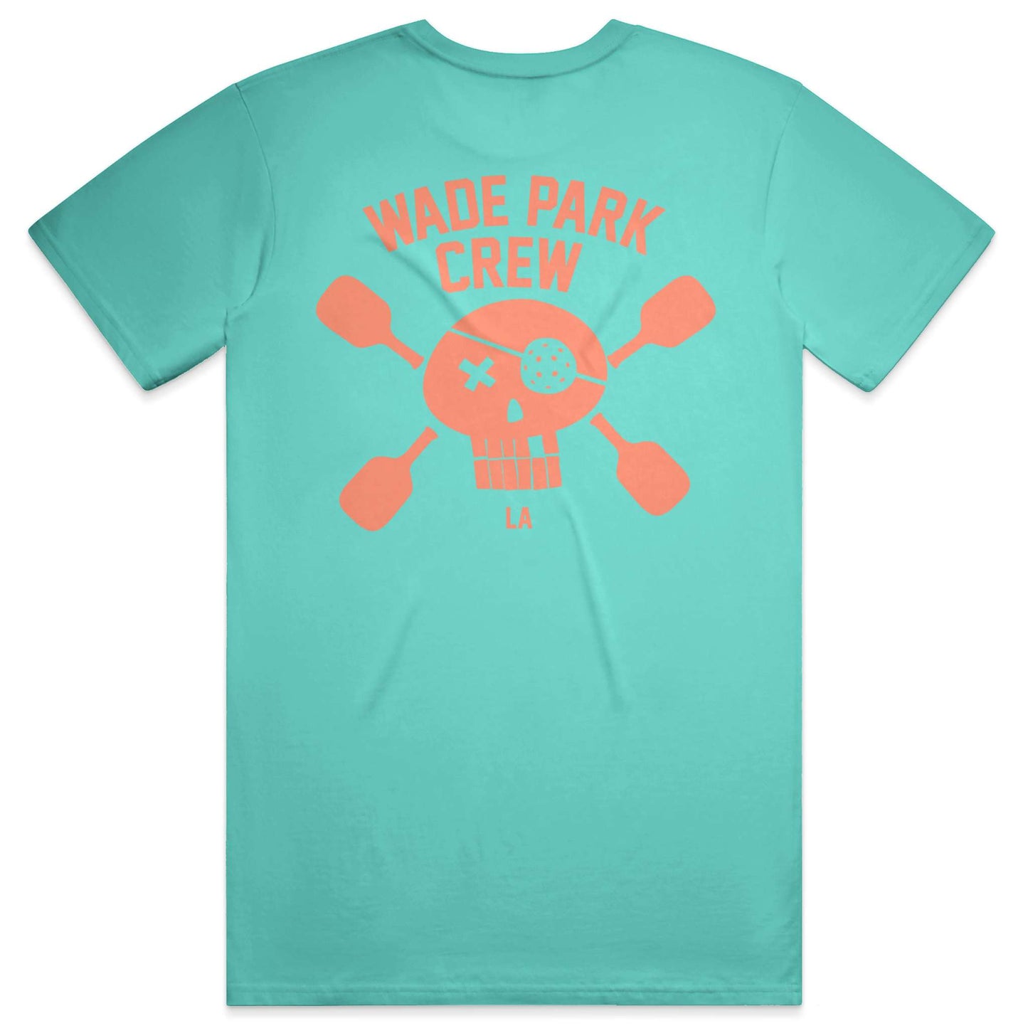 Wade Park Crew Tee - Teal