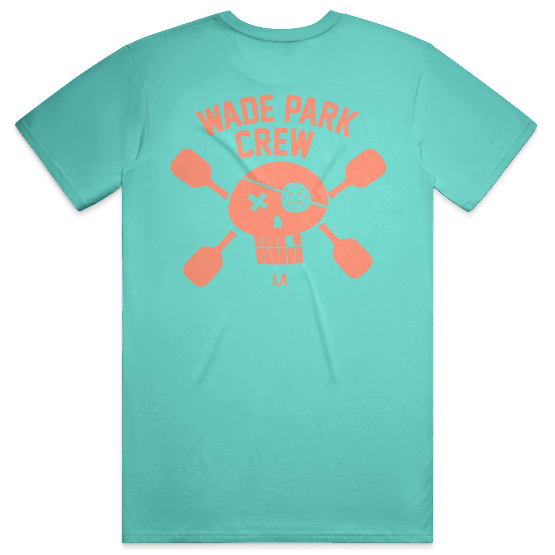 Wade Park Crew Tee - Teal