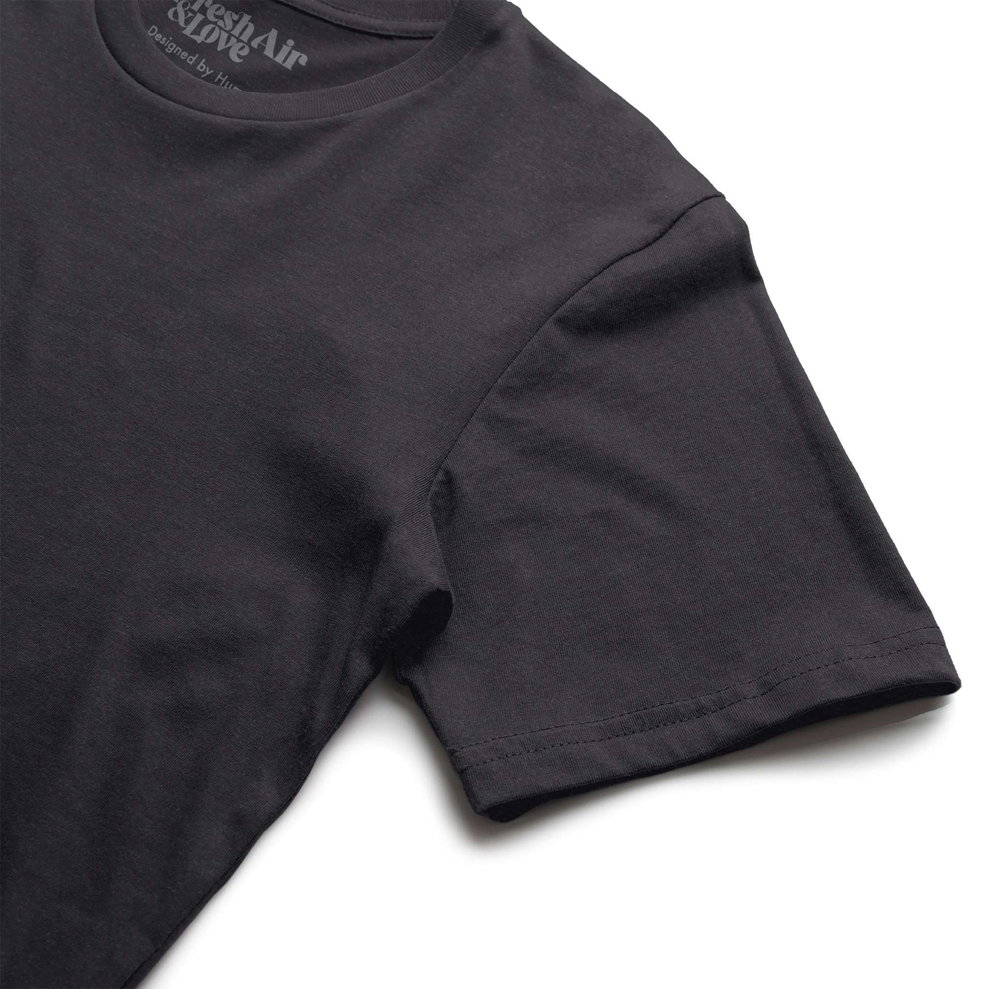 Pickleball Kung Fu Unisex Heather Tee -Charcoal
