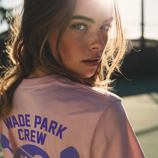 Wade Park Crew Tee - Lilac